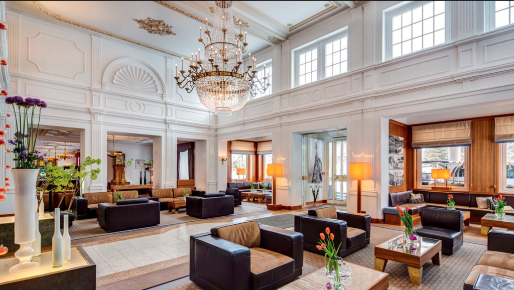 Grand Hotel des Bains Kempinski St. Moritz Lobby
