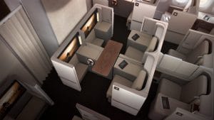 China Eastern Business Class Seat