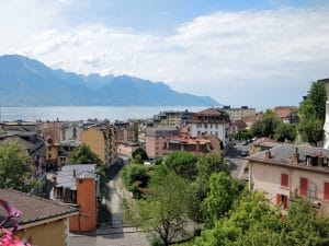 Montreux Altstadt Ausblick