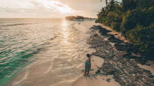 Park Hyatt Maldives Sonnenuntergang