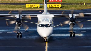 Turboprop Flugzeug Walter Airberlin