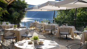 Villa Principe Lugano Terrasse