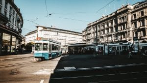 Zürich Paradeplatz Tram