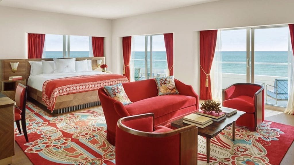 Faena Miami Beach, Zimmer