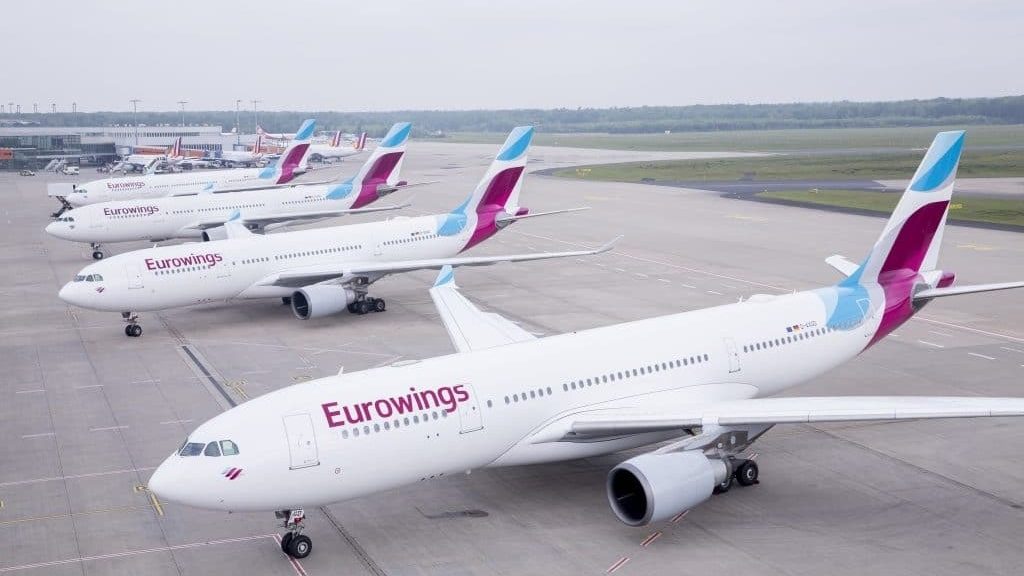 Eurowings A330 Line Up 