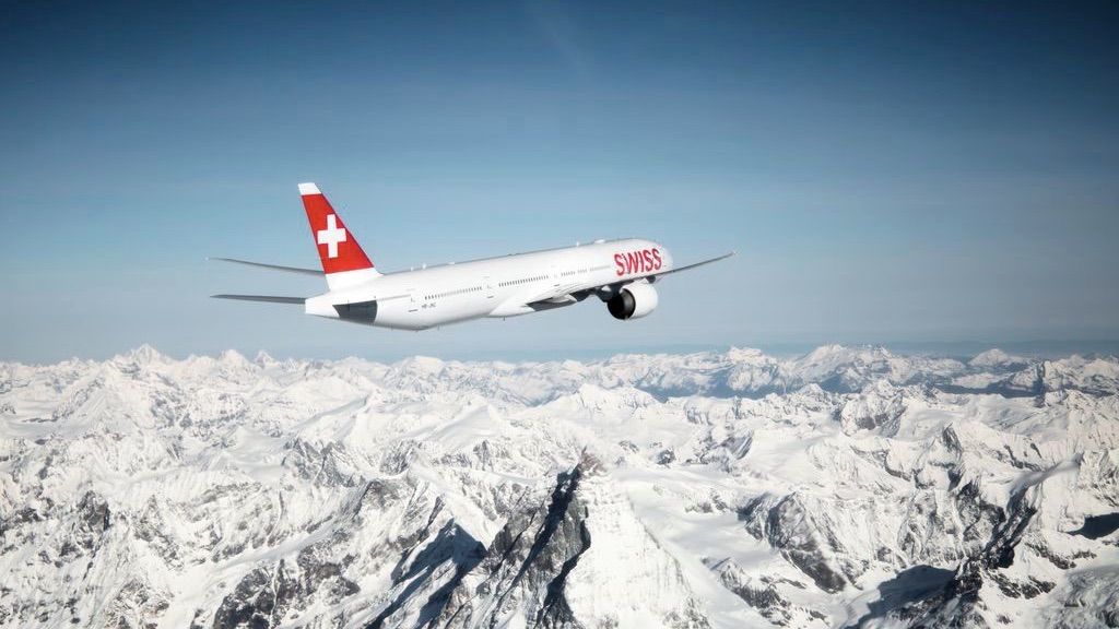 Swiss 777 Boeing Aplen