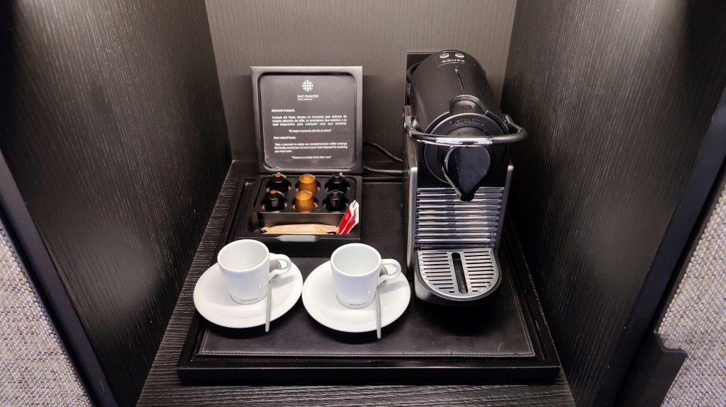 Sant Francesc Hotel Singular Palma De Mallorca Zimmer Kaffeemaschine 1024x575
