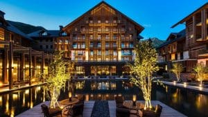 The Chedi Andermatt Aussenansicht