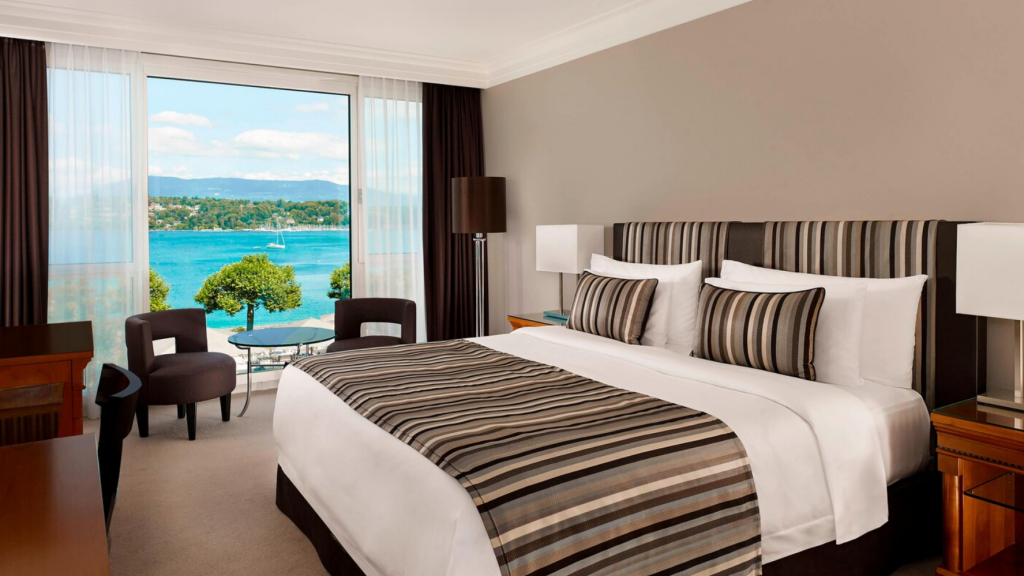Hotel President Wilson Genf Zimmer