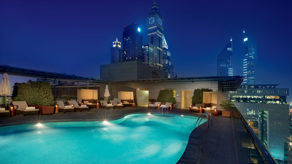 Ritz Carlton Dubai IFC Pool