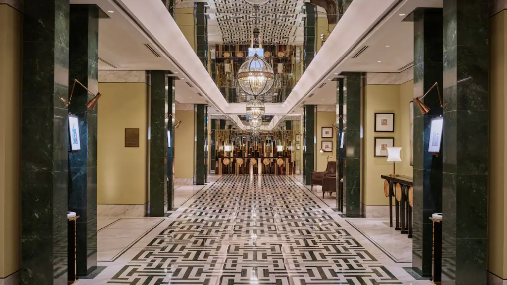 Waldorf Astoria Dubai IFC Lobby
