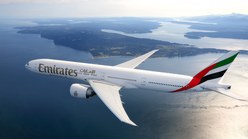 Emirates Boeing 777 300ER Bild 1024x683
