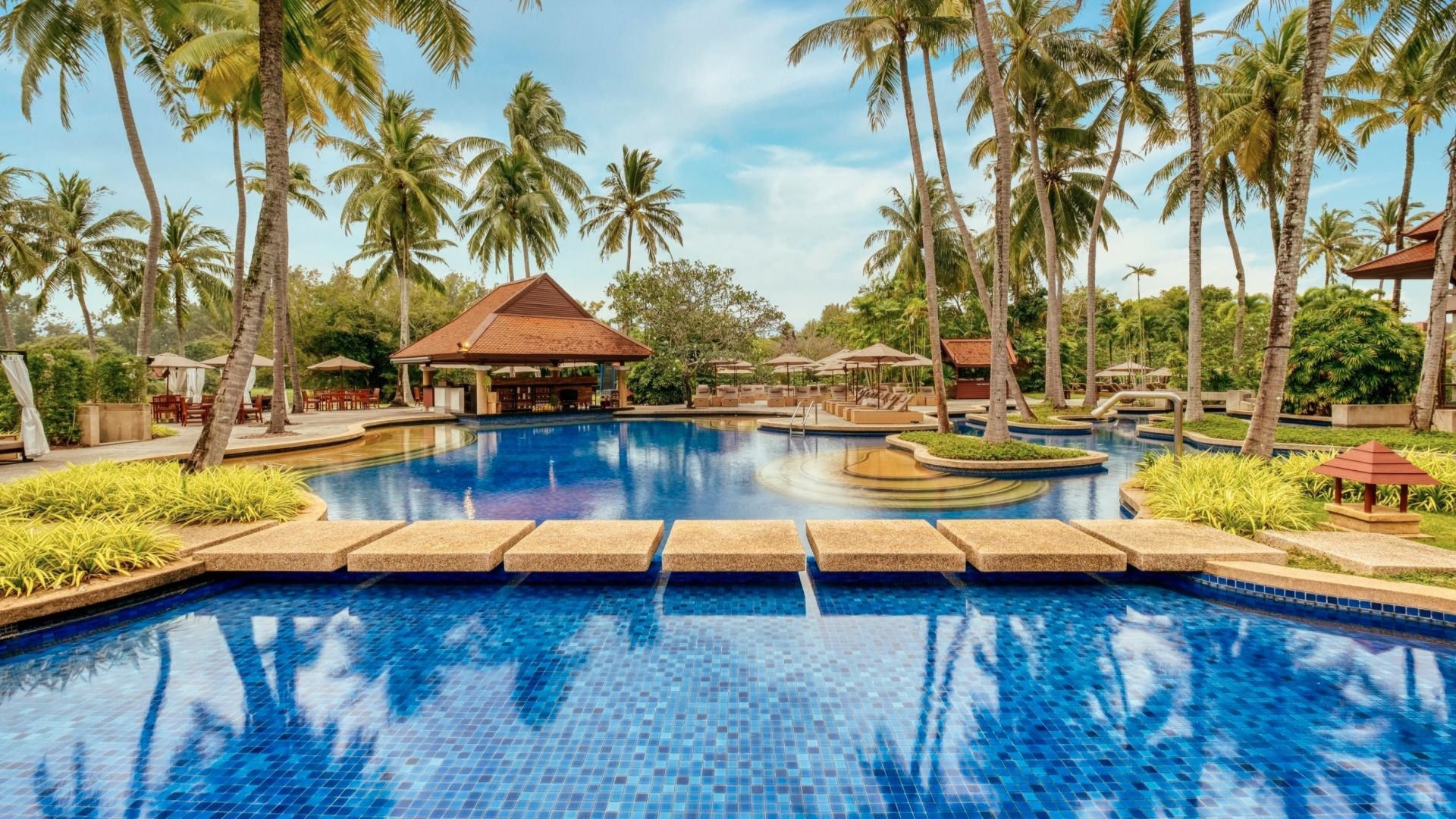 Phuket Banyan Tree Resort Aussenpool