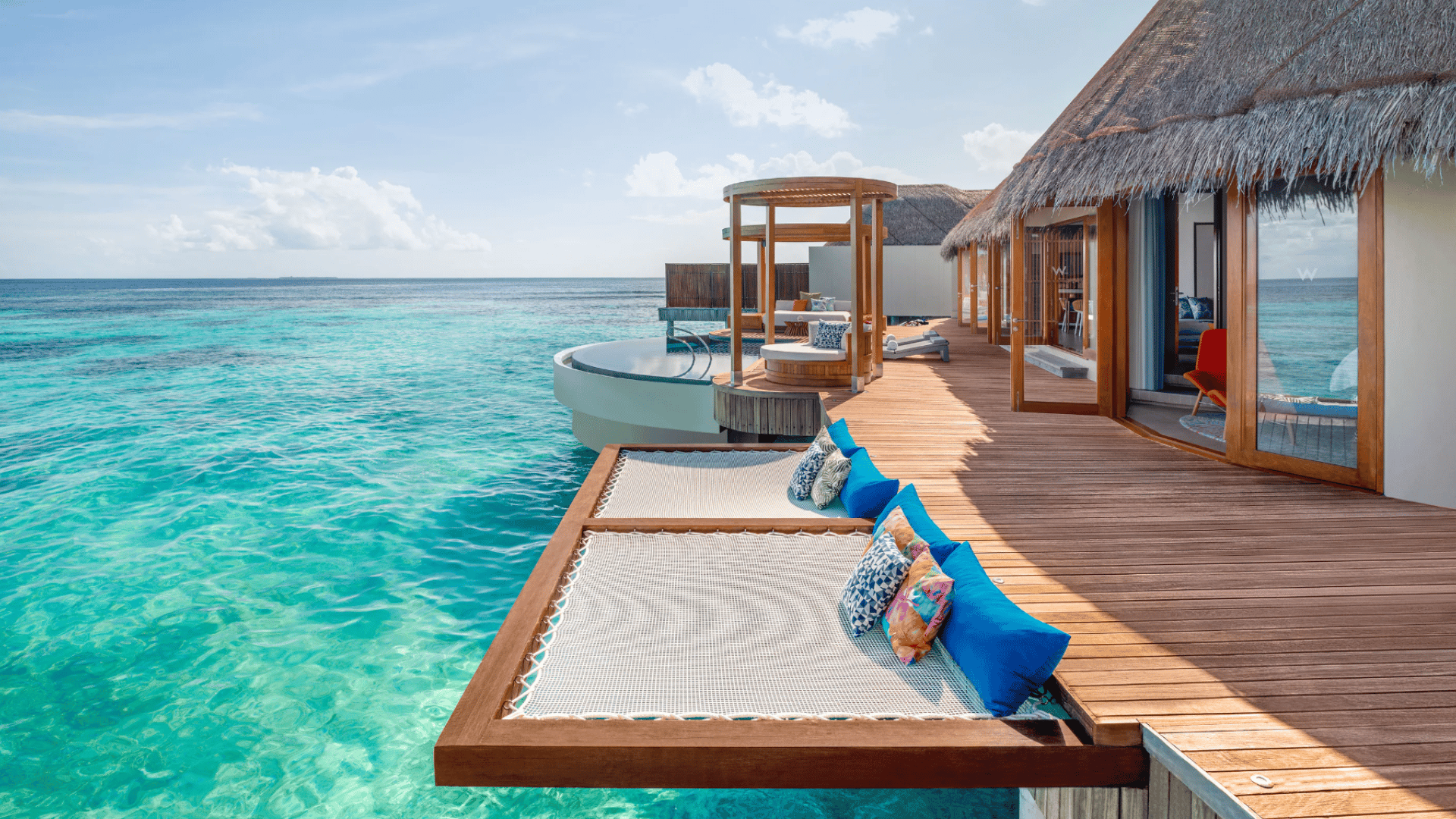 W Malediven Marriott Hotel Wow Wasservilla Terrasse