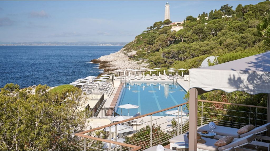 Grand-Hotel du Cap-Ferrat Aussenpool am Mittelmeer