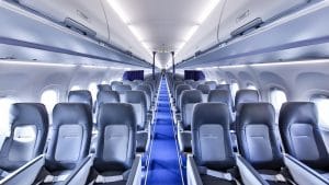 Lufthansa Airbus A321neo Kabine Sitz