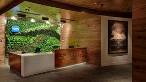 Member Services Area At Centurion Lounge At MIA Big Cropped