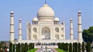 Indien Taj Mahal Gebaeude
