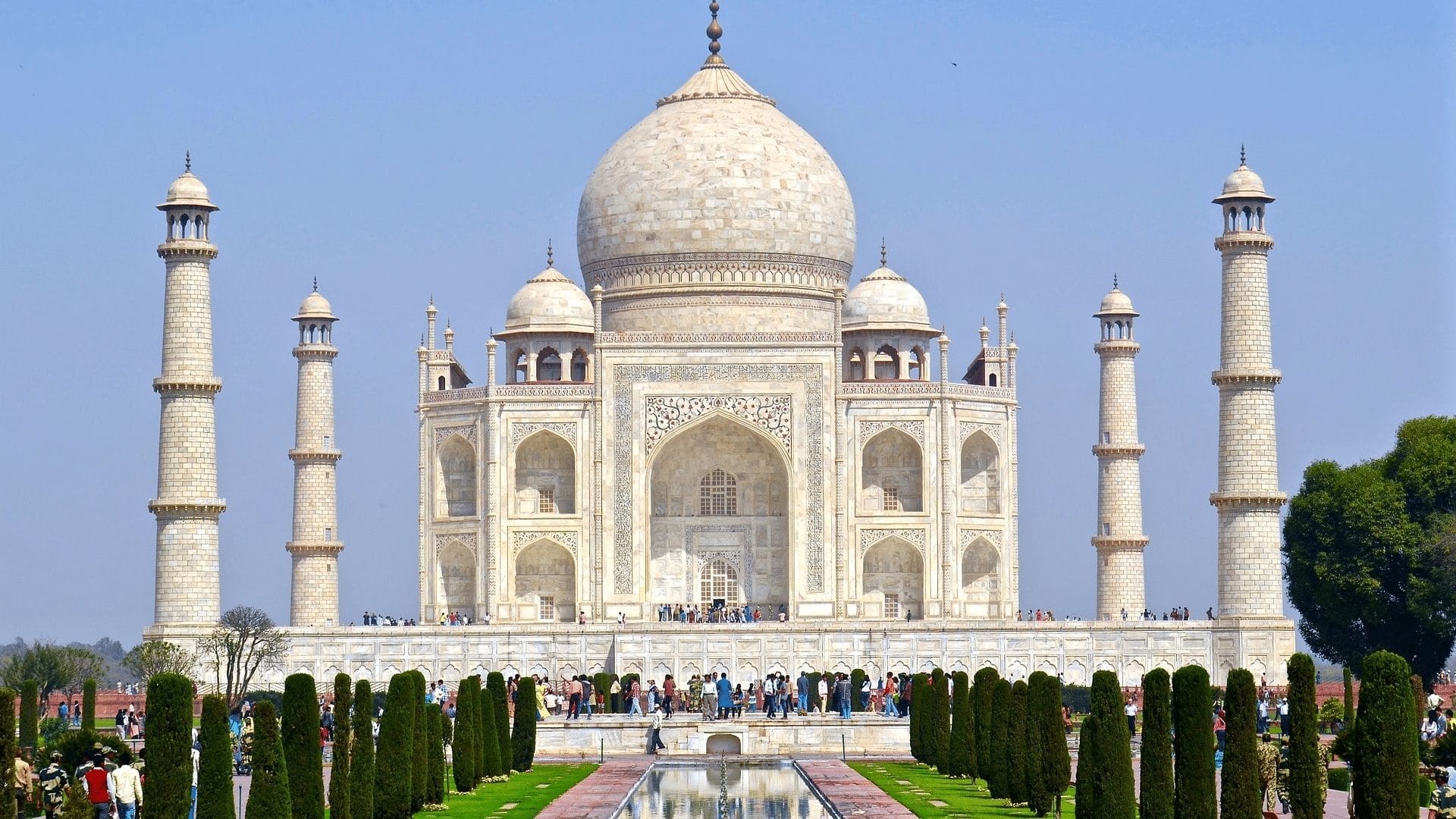 Indien Taj Mahal Gebaeude