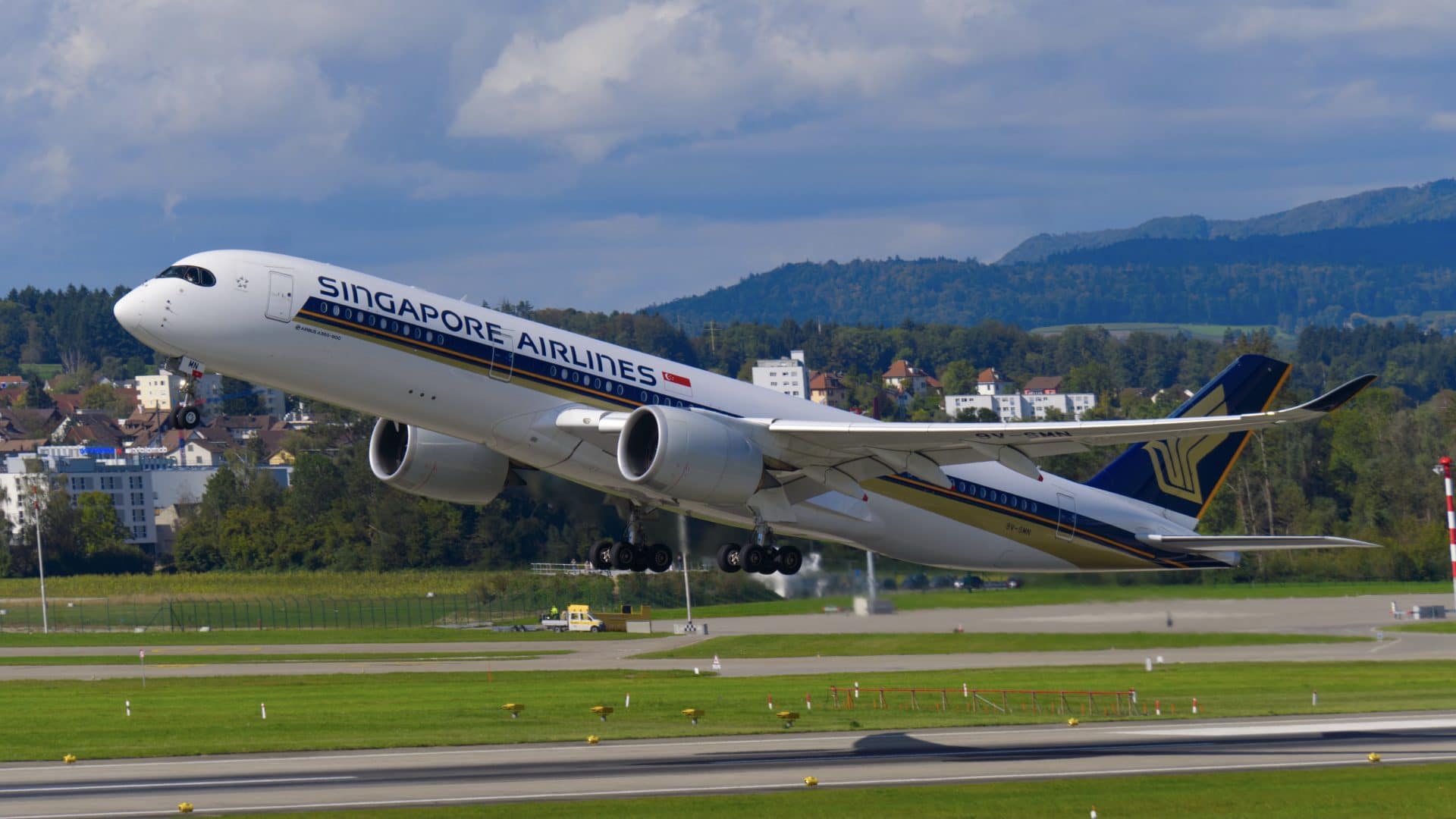 A350 900 Singapore Airlines