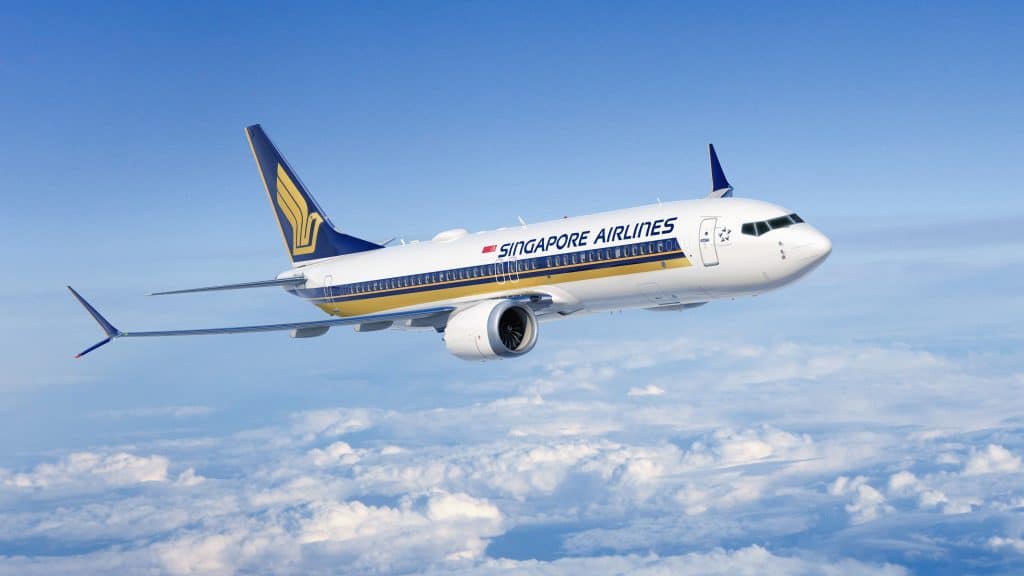 Singapore Airlines Boeing 737 MAX 8