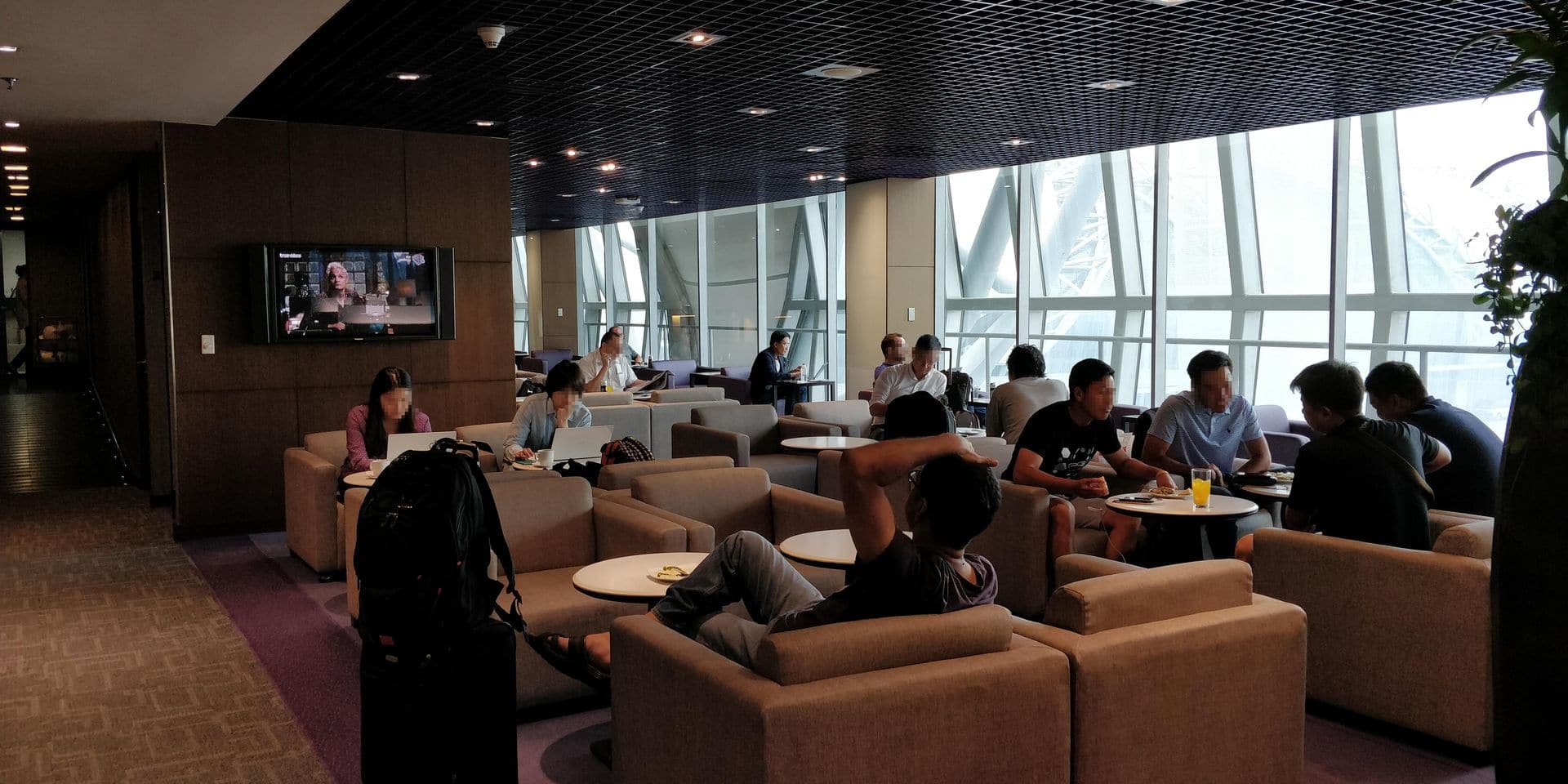 Thai Airways Royal Silk Lounge Bangkok Layout 3