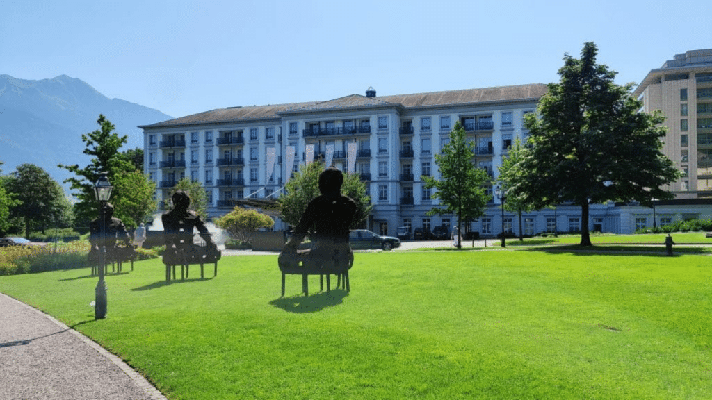 Grand Resort Bad Ragaz Garten