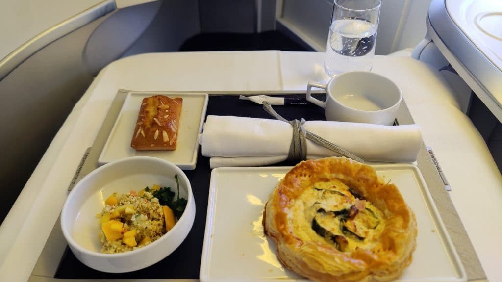Air France Business Class Boeing 777 Snack