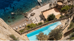 Borgo Santandrea , Hotel Strand, Ansicht