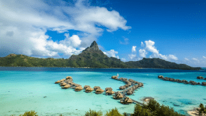 InterContinental Bora Bora Ausblick Wasserbungalows