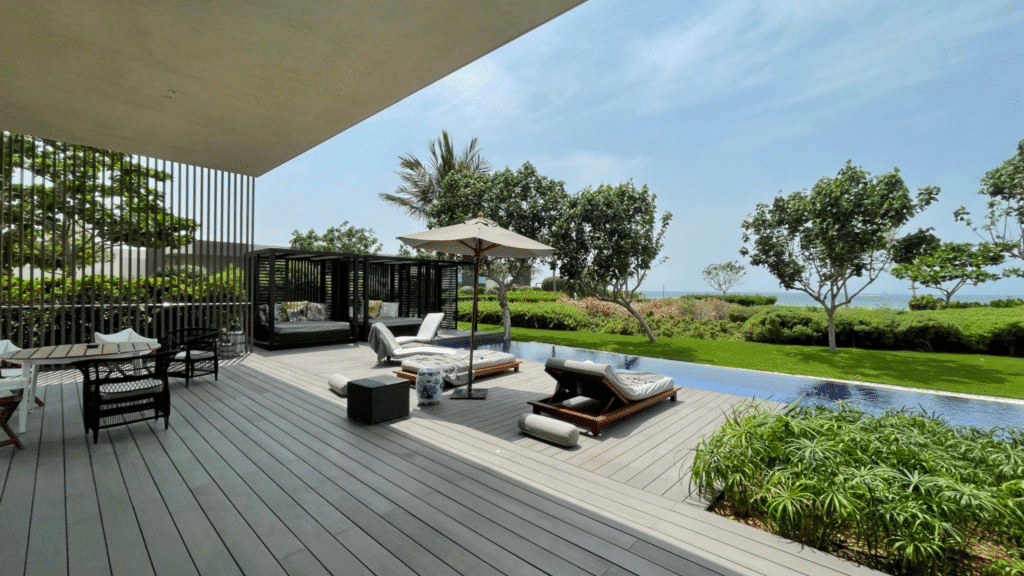 Oberoi Beach Resort Dubai Villa Pool