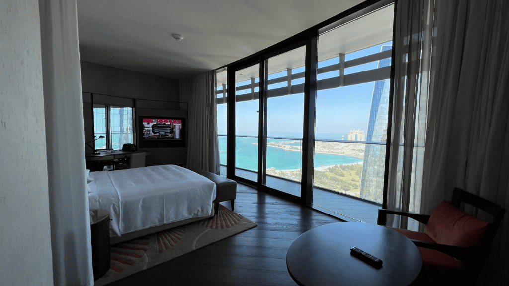 Ausblick Vom Deluxe Room Grand Hyatt Abu Dhabi