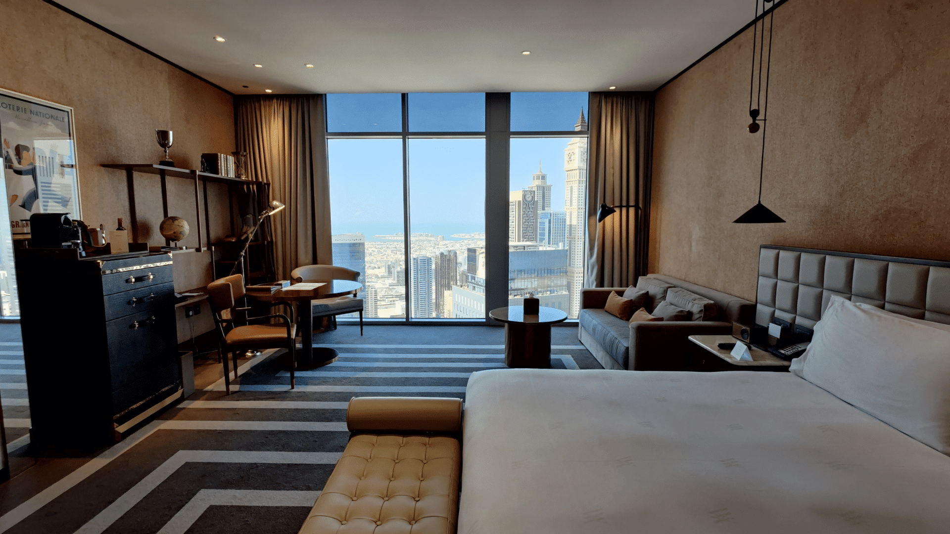 Ausblick Vom Premier Zimmers Waldorf Astoria Dubai DIFC 1 1
