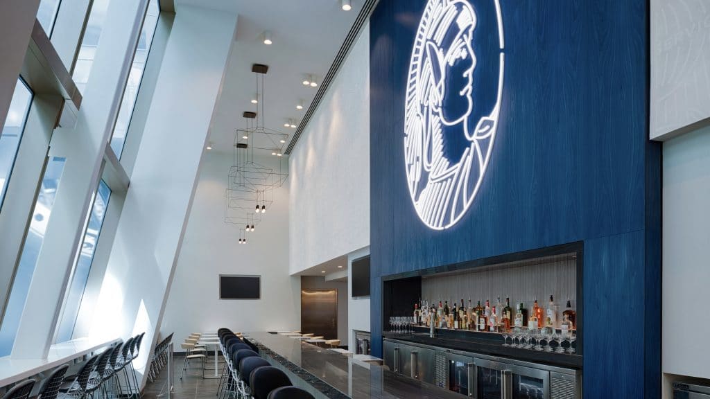 Complimentary Full Bar At Centurion Lounge At LAX Big 2 1024x576