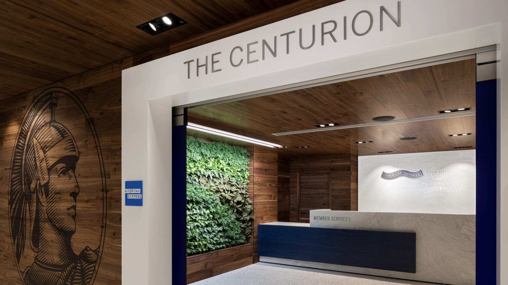 Entrance Of Centurion Lounge At LAX Big 2