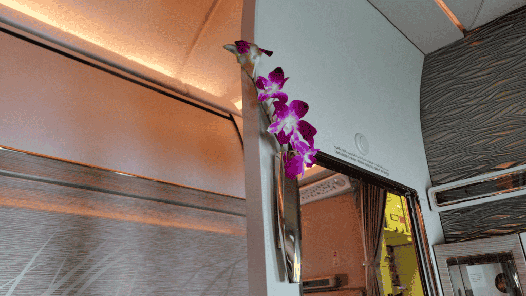 Dekoration In Der Suite Emirates First Class Boeing 777