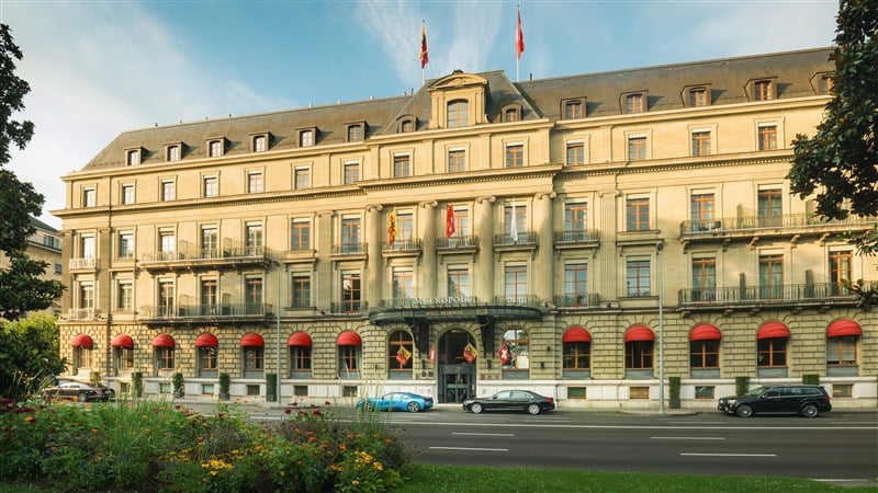 Hotel Metropole Genf Aussenansicht