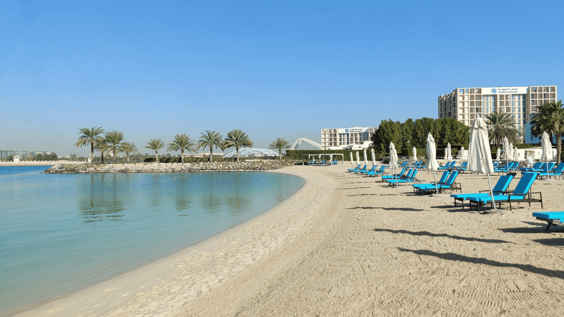 Strand Des Fairmont Bab Al Bahr Abu Dhabi