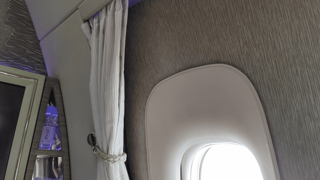 Vorhang In Der Suite Emirates First Class Boeing 777