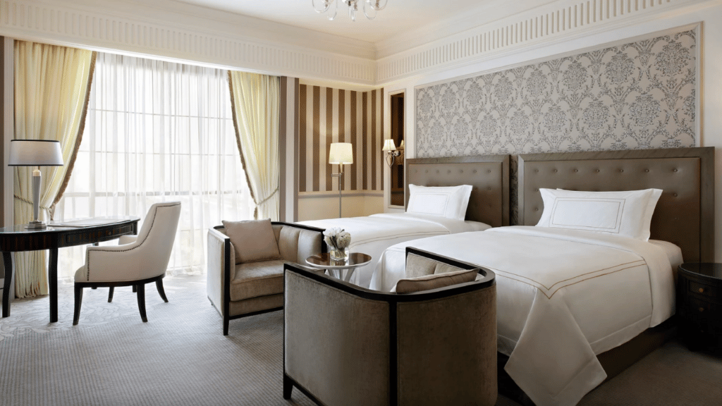 Habtoor Palace Dubai Hilton Grand Deluxe Twin Zimmer