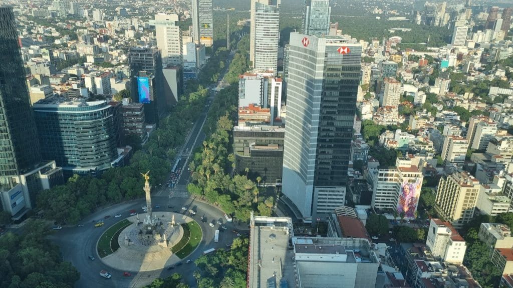 Ausblick Mexiko Stadt Sofitel