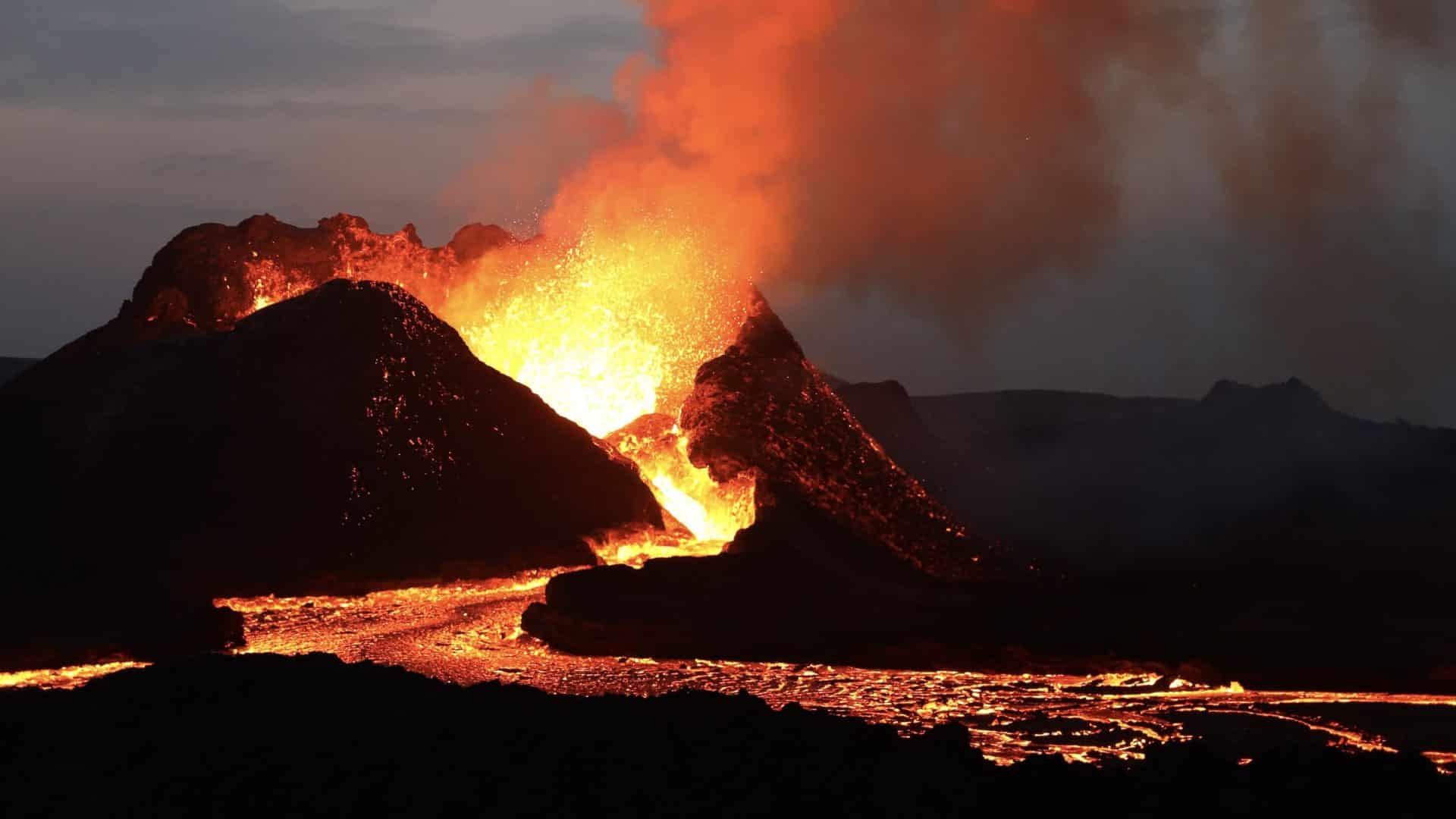Island Vulkanausbruch