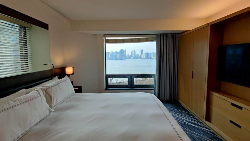 Ausblick Vom Schlafzimmer Conrad New York Downtown