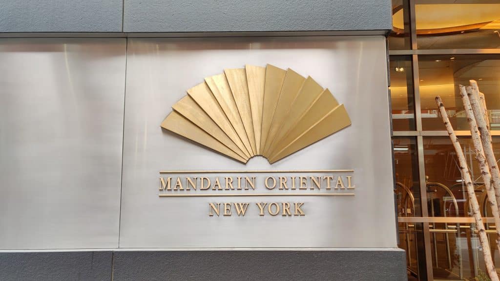 Logo Des Mandarin Oriental New York