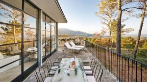 Villa La Coste Balkon