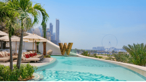 W Dubai Mina Seyahi Wet Deck Pool