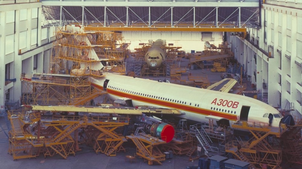 A300B In Final Assembly Line