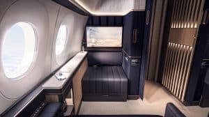 Neue Lufthansa First Class