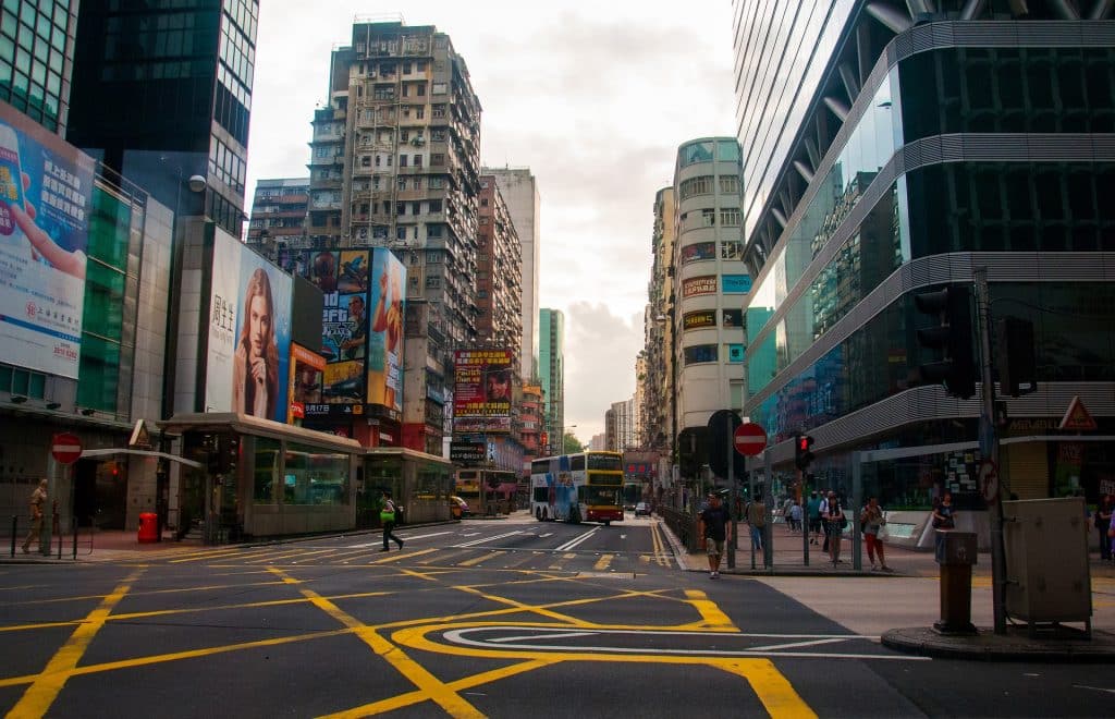 Hongkongs Strassen