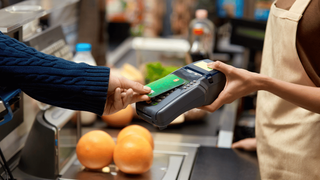 Kreditkarte Bezahlen Einkaufen